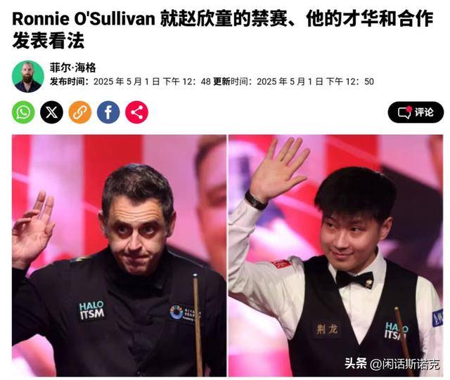 【技术剖析】奥沙利文：罚分争议背后的战术深思的简单介绍